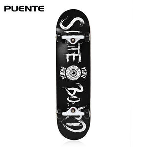 31"x 8" Professional Complete Skateboard Four Wheel Wooden Skateboards Longboard Drift Skateboard Chrome Steel Bearings