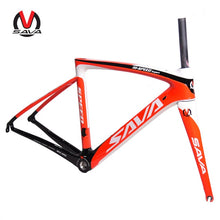 Load image into Gallery viewer, T800 Carbon Road Frame 700C Road Bike Frame Carbon 1050g Road Bicycle Bike Frame 48cm/50cm/52cm with Carbon Fork + Seatpost