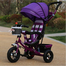 Load image into Gallery viewer, bike baby bicycle baby car children&#39;s bicycles three wheels 1-3-6 years old baby Child stroller bicycle Gifts