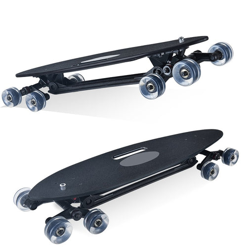 8 Wheels Stair-Rover Longboard Complete Skateboard Street Freeride Long Board Downhill Skate Board for City