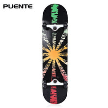 Load image into Gallery viewer, Professional Complete Skateboard Four Wheel Maple Wood Longboard Double Rocker Road Skate