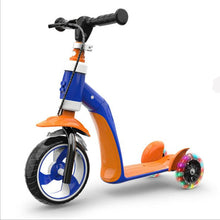 Load image into Gallery viewer, New Arrival Children&#39;s Bicycle Baby Balance Car Scooter Baby Bicycle Tandem Trike with Foldable