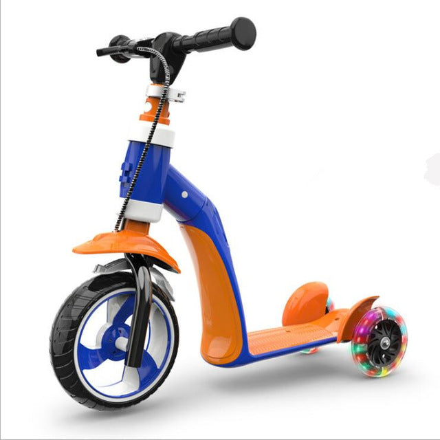 New Arrival Children's Bicycle Baby Balance Car Scooter Baby Bicycle Tandem Trike with Foldable