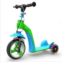 Load image into Gallery viewer, New Arrival Children&#39;s Bicycle Baby Balance Car Scooter Baby Bicycle Tandem Trike with Foldable