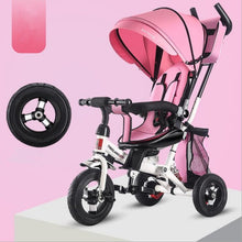 Load image into Gallery viewer, Infant Child Tricycle Bicycle Folding 1-3-5 Years Old Rotating Seat Baby Stroller 3 in 1 Three Wheels Child Stroller Bicycle