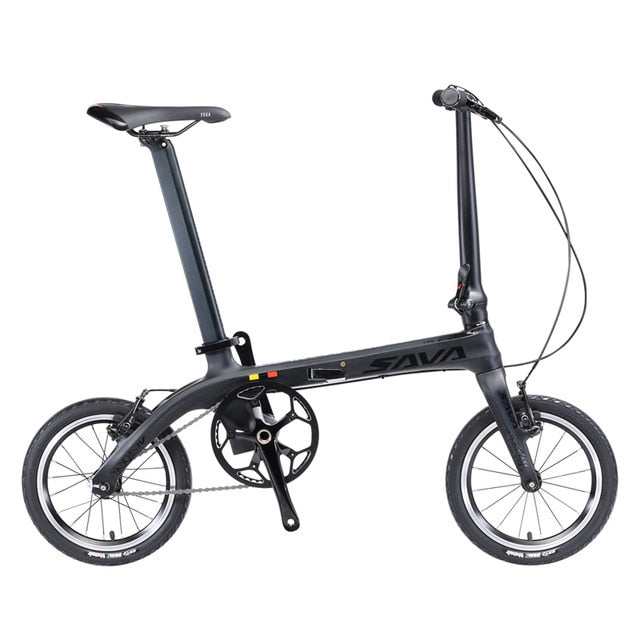 Folding BikeFolding Bicycle 14 inch mini bicycle Carbon Fiber Ultra-light Urban