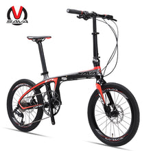 Load image into Gallery viewer, Folding Bike Folding Bicycle 20 inch Carbon Fiber Bike Foldable Mini Carbon Compact