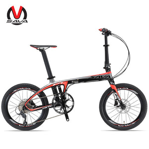 Folding Bike Folding Bicycle 20 inch Carbon Fiber Bike Foldable Mini Carbon Compact