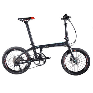 Folding Bike Folding Bicycle 20 inch Carbon Fiber Bike Foldable Mini Carbon Compact