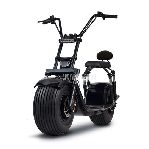 Wide Big Wheel Mini Electric Bicycle Electric Motorcycle Scooter Ebike Off Road Driving High Power Mileage 60km/80km