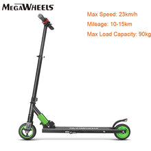Load image into Gallery viewer, Portable Folding Electric Scooter 250W Motor 23km/h Max Load Capacity 90kg patineta electrica scooter