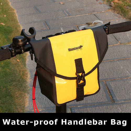 Bicycle Handlebar bag Bike handlebar bag basket for brompton bag folding bike waterproof basket