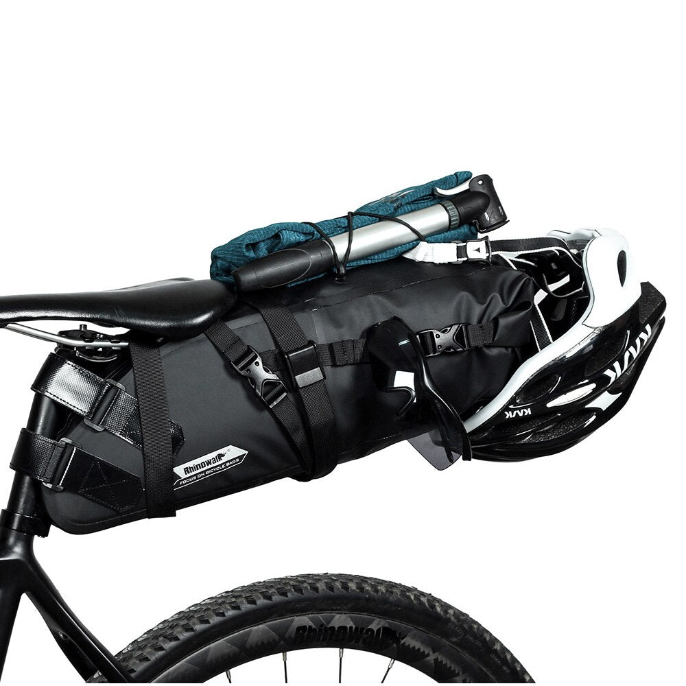 Road bike bag Cycling bag pannier travel bag Road bike trunk bag Rhinowalk 10L waterproof bicycle road bike luggage pannier bike