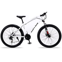 Load image into Gallery viewer, mountain bike 7/21/24 speed bicycle 26x4.0 fat bike Spring Fork snow bikes road bike Man Mechanical Disc Brake