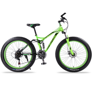 Bicycle 26 inch 21 speed  Fat Mountain Bike road bikes mtb Man fat bike bmx Spring Fork bicycle