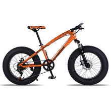 Load image into Gallery viewer, bicycle mountain bike 7 /21 speed 2.0&quot;X 4.0&quot;bicycle Road bike fat bike Disc Brake Women and children