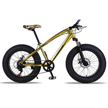 Load image into Gallery viewer, bicycle mountain bike 7 /21 speed 2.0&quot;X 4.0&quot;bicycle Road bike fat bike Disc Brake Women and children