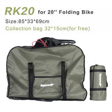 Load image into Gallery viewer, Folding Bike travel case bicycle travel bag for brompton folding bike bag accessories 20 inches folding bike travel packing bag