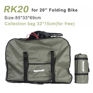 Folding Bike travel case bicycle travel bag for brompton folding bike bag accessories 20 inches folding bike travel packing bag