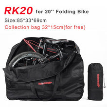 Load image into Gallery viewer, Folding Bike travel case bicycle travel bag for brompton folding bike bag accessories 20 inches folding bike travel packing bag