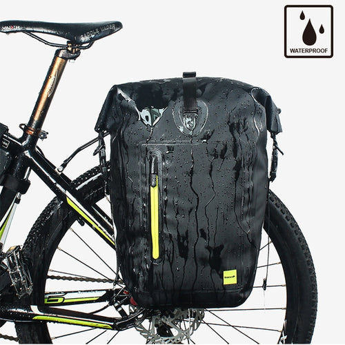 Mountain bike pannier trunk bag side pannier bag waterproof bicycle rear rack bike bag bicycle