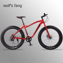 Load image into Gallery viewer, Bicycle Mountain bike 26 inch Fat Bike 8 speeds Fat Tire Snow Bicycles Man bmx mtb road bikes free shipping