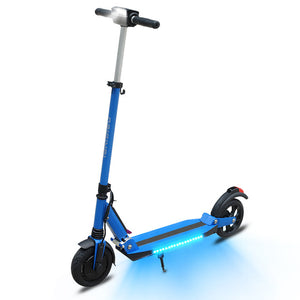 SUPERTEFF electric scooter 8 inch tires Bluetooth music scooter e-scooter App two wheel smart scooter with LED warn light