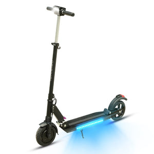 SUPERTEFF electric scooter 8 inch tires Bluetooth music scooter e-scooter App two wheel smart scooter with LED warn light