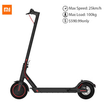 Load image into Gallery viewer, Folding Electric Scooter Pro 3 speed mode 300W Motor max load100kg patinete electrico adul 45KM