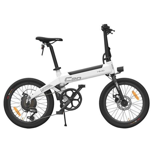 C20 Foldable Electric Moped Bicycle 250W Motor 25km/hcapacity 100kg for adults add free cable lock