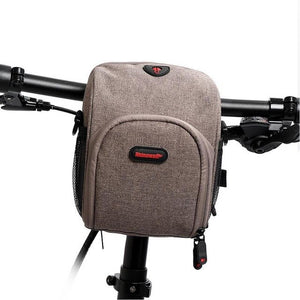 Bicycle handlebar bag for brompton bike bag handlebar pannier for folding bike retro front cycling