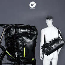 Load image into Gallery viewer, Bicycle bag pannier Rack bag Multi fucntion rack pannier bike bag waterproof traveling bike