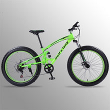 Load image into Gallery viewer, bicycle fat bike 26&quot;X 4.0  mountain bike 24 speed fat Bike road bicycles Front and Rear Mechanical Disc Brake