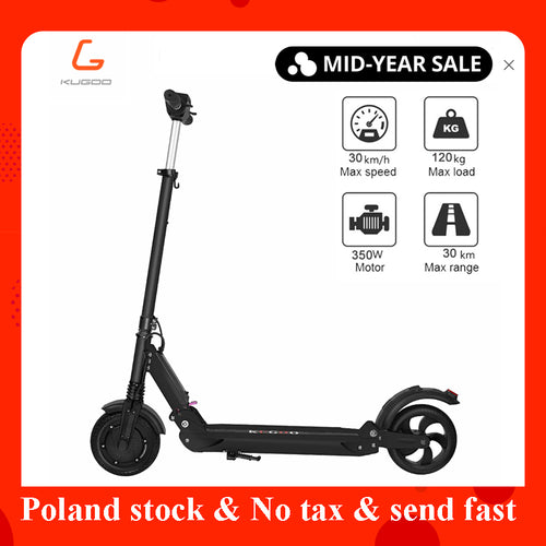 electrico adulto scooter plegable 350W Motor Folding 8 Inches 30KM Mileage withT-bar LCD screen