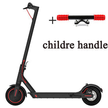 Load image into Gallery viewer, Free tax 12.8Ah Battery  Electric Scooter Pro 300W Motor max load 100kg 8.5 Inch Tire with chlidren handler