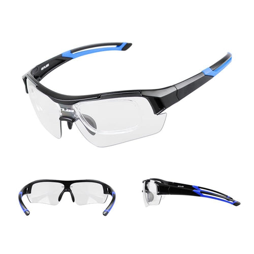 GUB Photochromic Bicycle Sun Glasses Discoloration Riding Fishing Goggles Bike Sunglasses