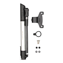 Load image into Gallery viewer, double/single cylinder version mini portable bicycle pump basketball Inflator with barometer Lightweight accessorie