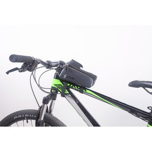 Bicycle Beam Package Front Frame Top Tube Mobile Phone Bag With Headphone Plug portable easy install