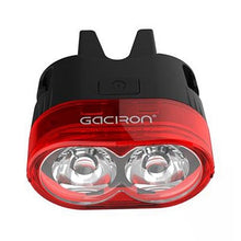 Load image into Gallery viewer, Original W09 USB Smart Tail Light Smart On/Off Light Sensor Waterproof 60LM 680mAh Rechargeable Red Light