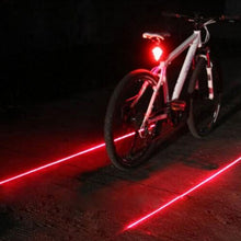 Load image into Gallery viewer, Hot Sale Bicycle LED Taillight Safety Warning Light 5 LED+2 Laser Night Mountain Bike Rear Light Tail Light Lamp Bycicle Light