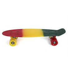 Load image into Gallery viewer, Colourful 22 Inches Fish Skateboard  Four-wheel Street Banana Long Skate Board Mini Cruiser Fish for Adult Children