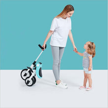 Load image into Gallery viewer, Children&#39;s Tricycle Trolley 2-3-6 Years Old Bicycle Lightweight Portable Folding Bicycle Stroller high Quality Toy for Children